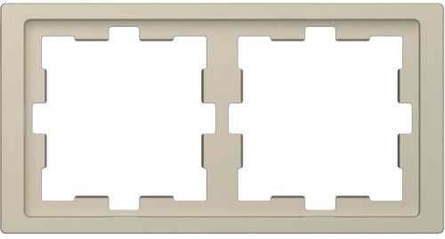 Рамка универсальная Schneider Electric Merten D-Life 2-м. сахара  картинка